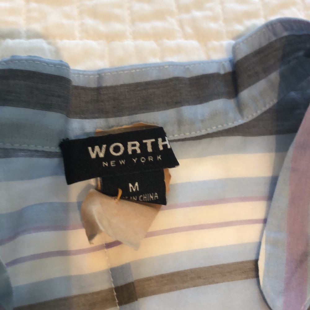 Medium Silk/ Cotton Blouse by Worth New York - Picture 3 of 6